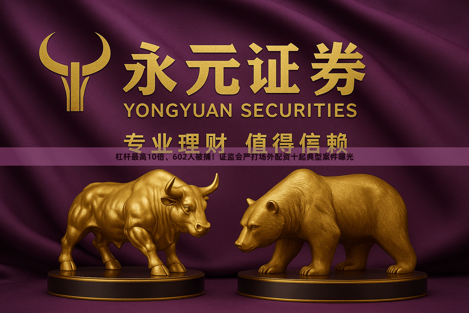 杠杆最高10倍、602人被捕！证监会严打场外配资十起典型案件曝光