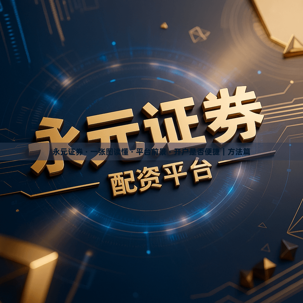 永元证券 · 一张图读懂 · 平台前景 · 开户是否便捷｜方法篇