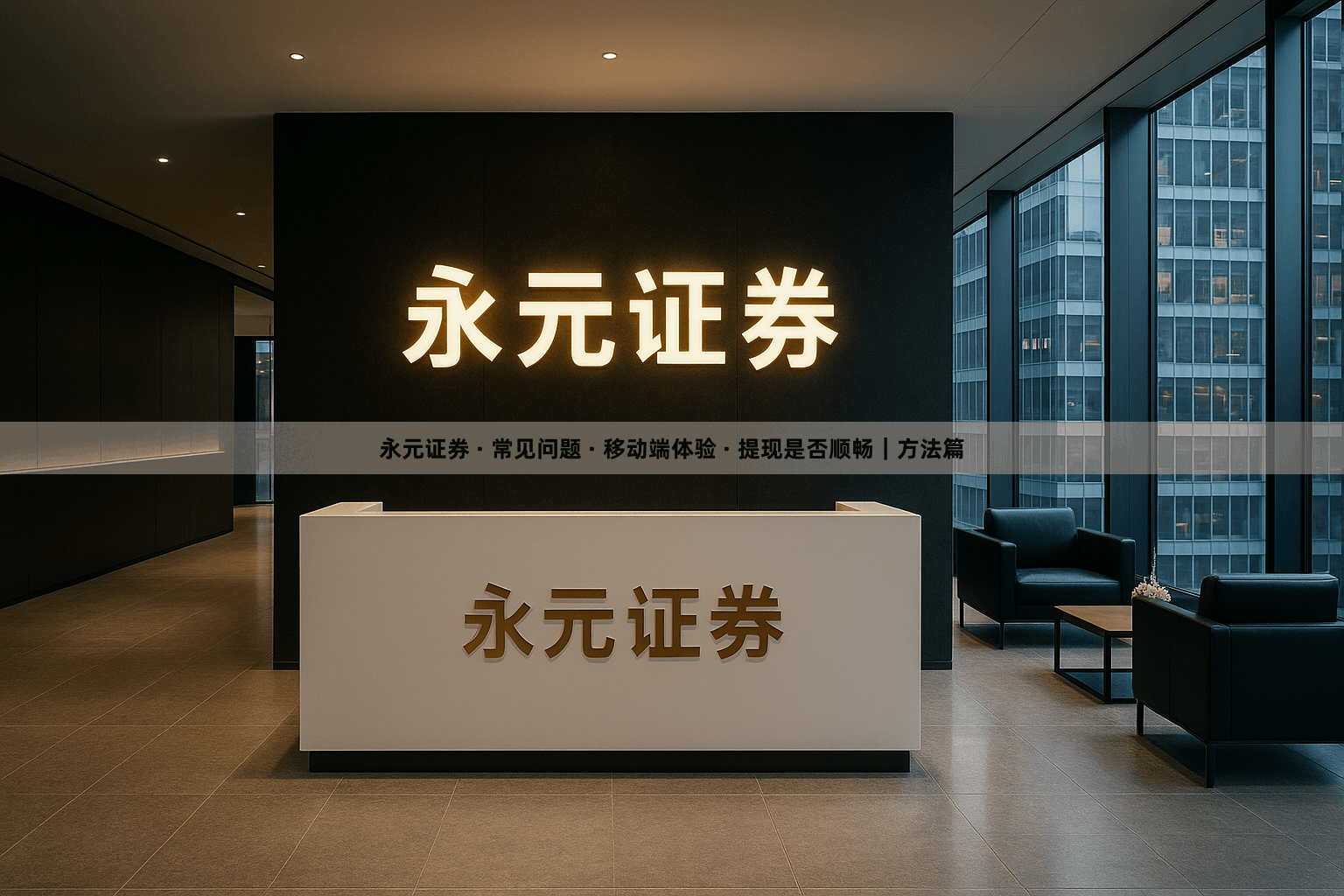 永元证券 · 常见问题 · 移动端体验 · 提现是否顺畅｜方法篇