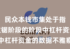 民众本钱市集处于指数反复拉锯阶段的阶段中杠杆资金的数据不雅察实